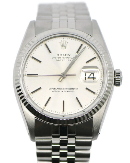 1978 Rolex Datejust 36MM Silver Dial Jubilee Bracelet (16014)