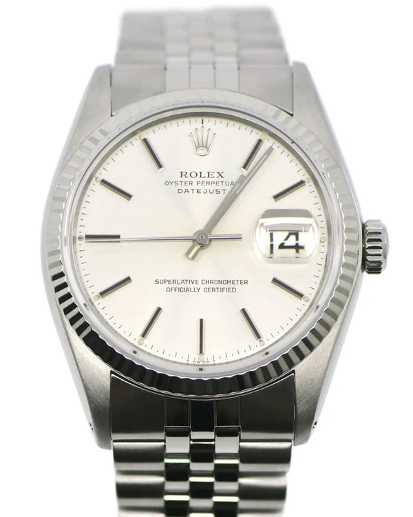 1978 Rolex Datejust 36MM Silver Dial Jubilee Bracelet (16014)
