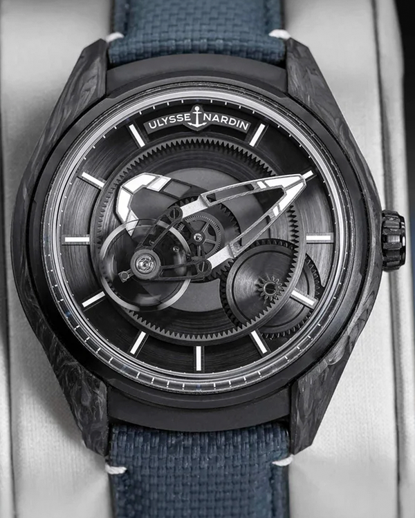 2024 Ulysse Nardin Freak 43 MM Skeleton Dial Leather Bracelet (2303-270/CARB)