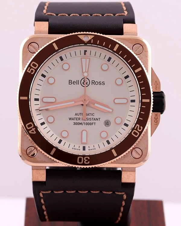 2023 Bell & Ross BR 03-92 42MM Silver Dial Rubber Strap (BR0392)