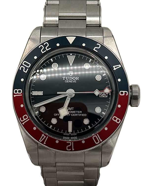 2024 Tudor Black Bay GMT "Pepsi" 41MM Black Dial Steel Bracelet (79830RB)