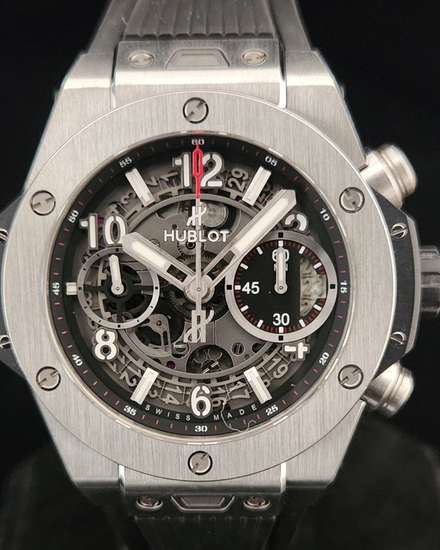 2020 Hublot Big Bang Unico 42MM Skeleton Dial Rubber Strap (441.NX.1170.RX)