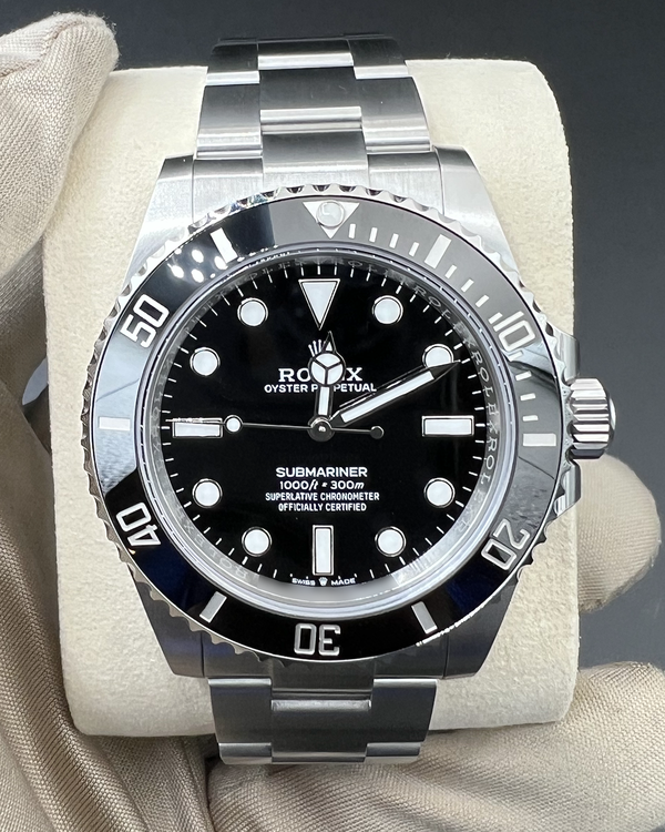2025 Rolex Submariner No-Date 41MM Black Dial Oyster Bracelet (124060)