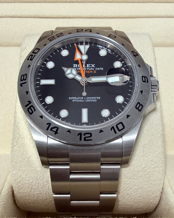 2023 Rolex Explorer II 42MM Black Dial Oyster Bracelet (226570)