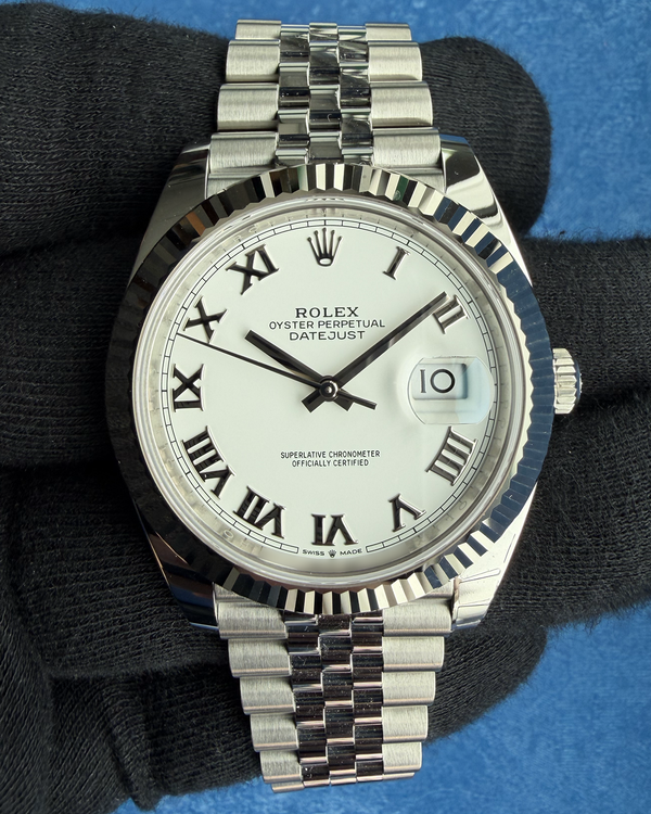 2026 Rolex Datejust 41MM White Dial Jubilee Bracelet (126334)