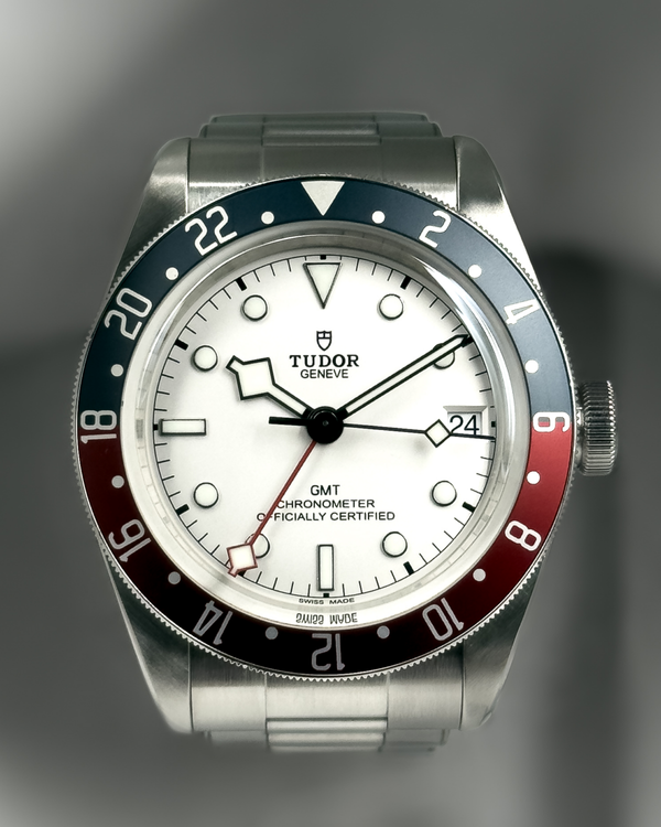 2023 Tudor Black Bay GMT "Pepsi" 41MM White Dial Steel Bracelet (79830RB)