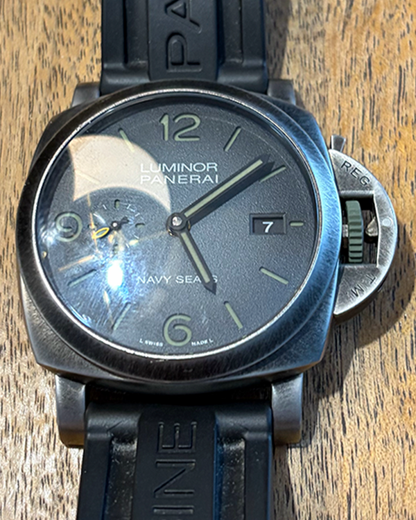 No Reserve - 2023 Panerai Luminor "Navy SEALS" 44MM Grey Dial Rubber Strap (PAM01412)