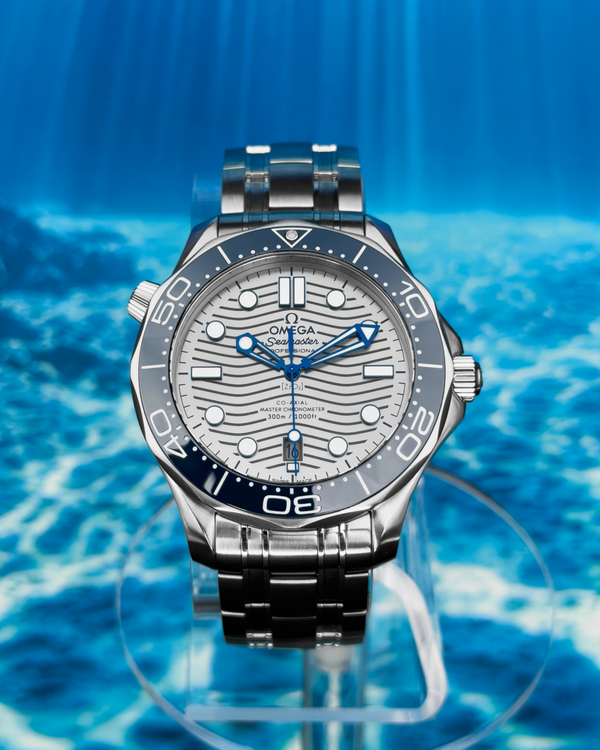 2026 Omega Seamaster Diver 300M 42MM Grey Dial Steel Bracelet (210.30.42.20.06.001)