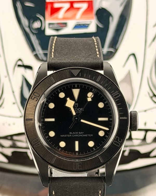 2024 Tudor Black Bay 41MM Black Dial Leather Strap (79210CNU)