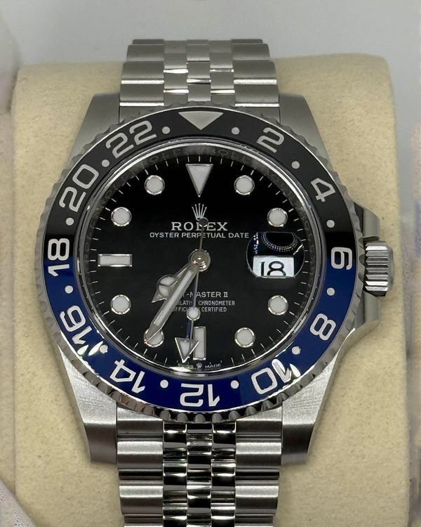 2026 Rolex GMT-Master II "Batgirl" 40MM Black Dial Jubilee Bracelet (126710BLNR)
