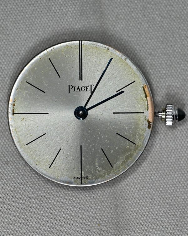 No Reserve - Piaget Vintage Manual Winding 20MM Silver Dial (Cal 9P)