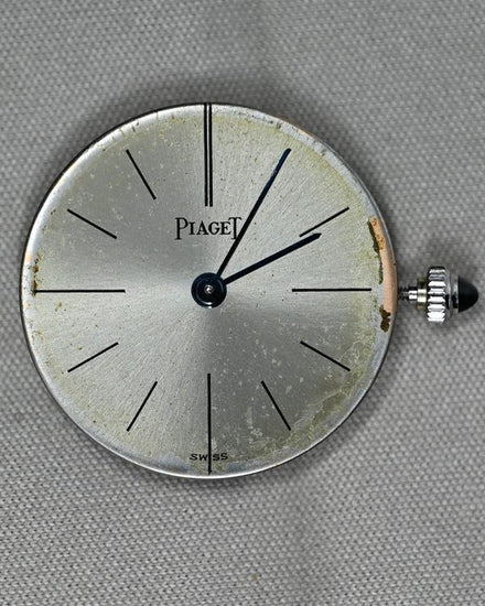 No Reserve - Piaget Vintage Manual Winding 20MM Silver Dial (Cal 9P)
