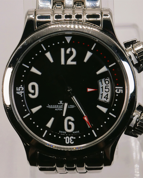Jaeger-LeCoultre Master Compressor 37MM Black Dial Steel Bracelet  (148.8.60)