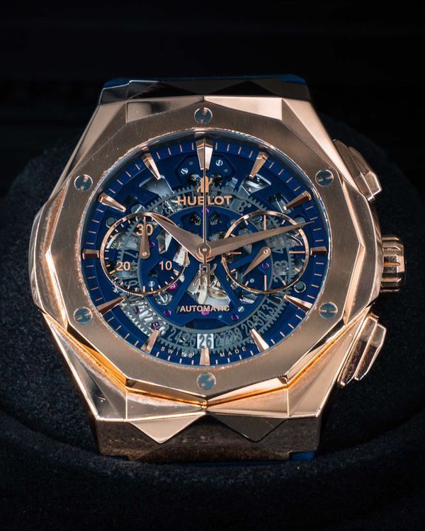 Hublot Classic Fusion Aerofusion Orlinski L.E. 45MM Skeleton Dial Rubber Strap (525.OX.5180.RX.ORL21)