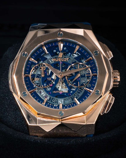 Hublot Classic Fusion Aerofusion Orlinski L.E. 45MM Skeleton Dial Rubber Strap (525.OX.5180.RX.ORL21)