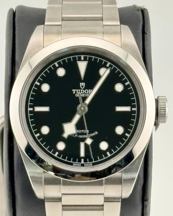 No Reserve - 2021 Tudor Black Bay "Smiley" 41MM Black Dial Steel Bracelet (79540)