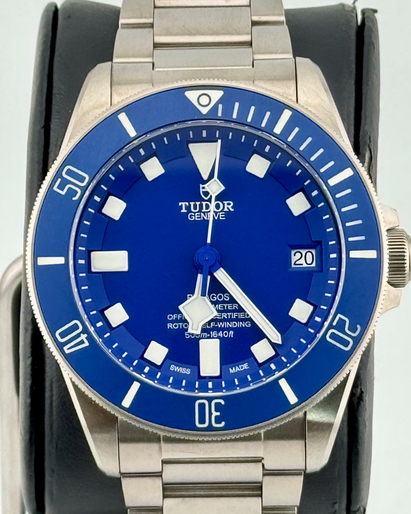 No Reserve - 2024 Tudor Pelagos 42MM Black Dial Titanium Bracelet (25600TB)
