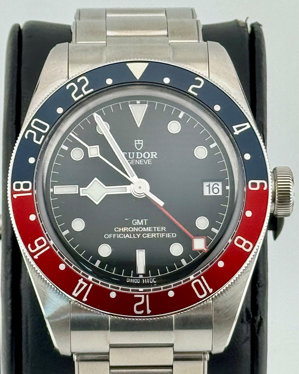 No Reserve - 2026 Tudor Black Bay GMT "Pepsi" 41MM Black Dial Steel Bracelet (79830RB)