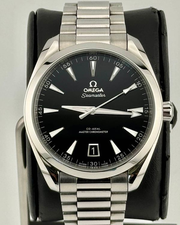 No Reserve - 2026 Omega Seamaster Aqua Terra 150M 41MM Black Dial Steel Bracelet (220.10.41.21.01.002)