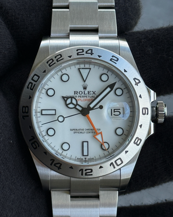 2025 Rolex Explorer II "Polar" 42MM White Dial Oyster Bracelet (226570)