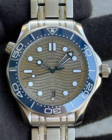 2026 Omega Seamaster Diver 300M 42MM Grey Dial Steel Bracelet (210.30.42.20.06.001)