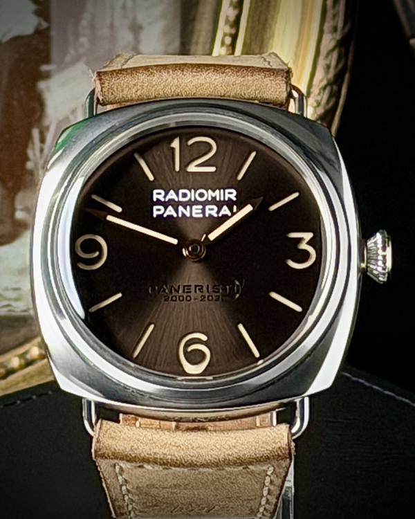 2020 Panerai Radiomir Venti L.E. 45MM Brown Dial Leather Strap (PAM02020)