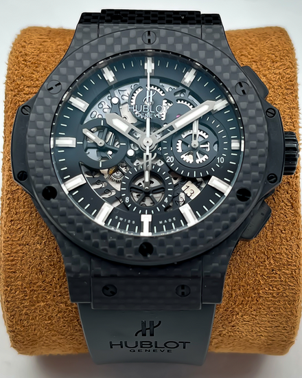 Hublot Big Bang Aero Bang 44MM Skeleton Dial Rubber Strap (311.QX.1124.RX)