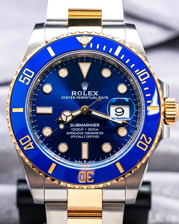 2025 Rolex Submariner Date "Bluesy" 41MM Blue Dial Two-Tone Oyster Bracelet (126613LB)