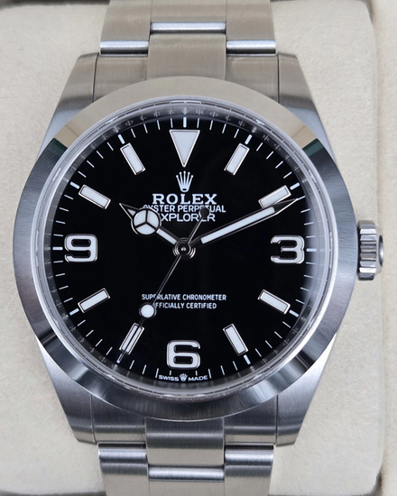 2025 Rolex Explorer 40MM Black Dial Oyster Bracelet (224270)