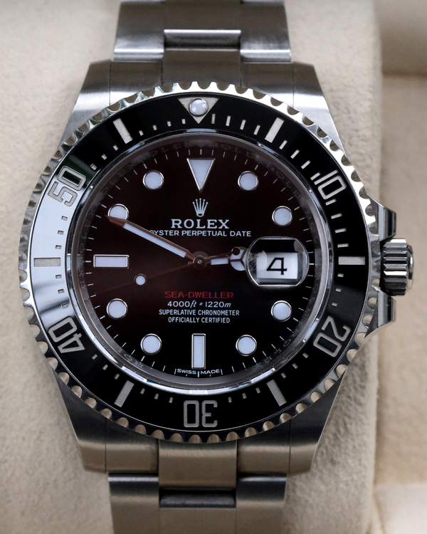 2018 Rolex Sea-Dweller “Red Letter MK1” 43MM Black Dial Oyster Bracelet (126600)