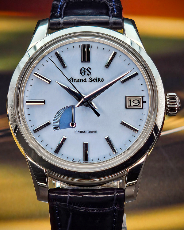 2024 Grand Seiko Elegance Collection “Skyflake” 40.2MM Blue Dial Leather Strap (SBGA407G)