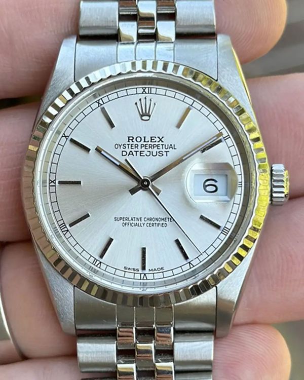 1976 Rolex Datejust 36MM Silver Dial Jubilee Bracelet (16234)