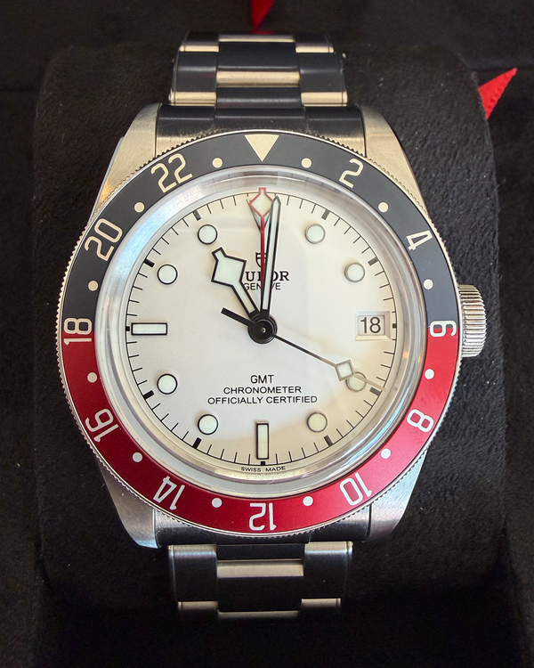 2026 Tudor Black Bay GMT "Pepsi" 41MM White Dial Steel Bracelet (79830RB)