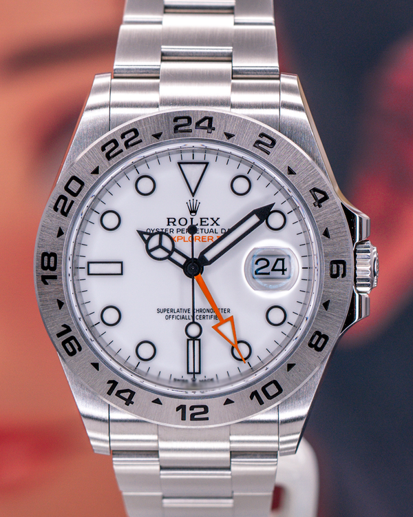 2025 Rolex Explorer II "Polar" 42MM White Dial Oyster Bracelet (226570)