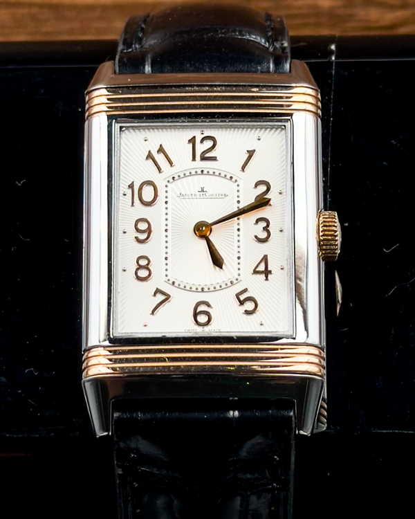 No Reserve - 2016 Jaeger-LeCoultre Reverso Classic 40MM Silver Dial Leather Strap (Q3204422)