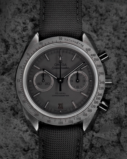2018 Omega Speedmaster "Dark Side Of The Moon" 44.25MM Black Dial Textile Strap (311.92.44.51.01.005)