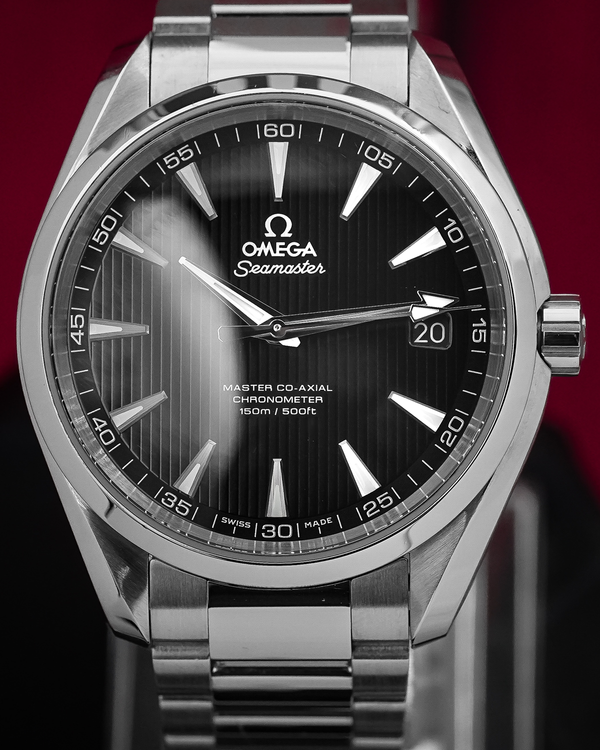 2015 Omega Seamaster Aqua Terra 150M 41.5MM Black Dial Steel Bracelet (231.10.42.21.01.003)