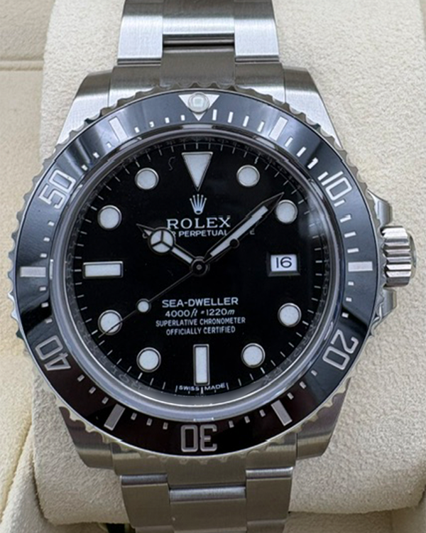 2017 Rolex Sea-Dweller "SD4K" 40MM Black Dial Oyster Steel Bracelet (116600)