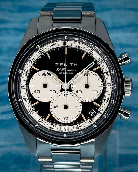 2025 Zenith Chronomaster 38MM Black Dial Steel Bracelet (03.3200.3600/21.M3200)