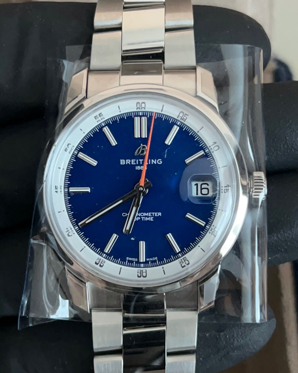 2026 Breitling Top Time B31 38MM Blue Dial Steel Bracelet (AB3113)