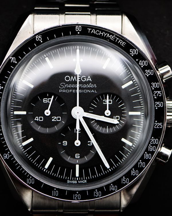2024 Omega Speedmaster Professional Moonwatch 42MM Black Dial Steel Bracelet (310.30.42.50.01.001)
