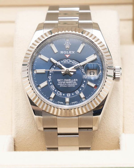 2019 Rolex Sky-Dweller 42MM Blue Dial Oyster Bracelet (326934)
