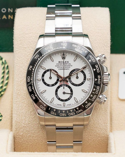 2025 Rolex Cosmograph Daytona "Panda" 40MM White Dial Oyster Bracelet (126500LN)