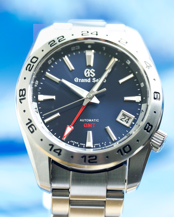 Grand Seiko Sport Collection GMT 40.5MM Blue Dial Steel Bracelet (SBGM245)
