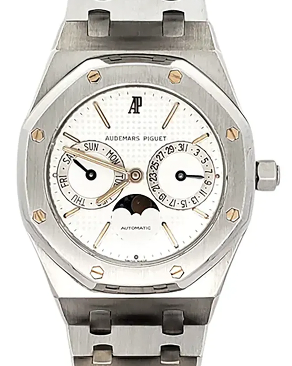 Audemars Piguet Royal Oak 36MM White Dial Steel Bracelet (25594ST)