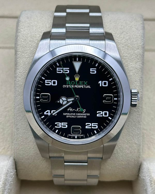 2021 Rolex Air-King 40MM Black Dial Oyster Bracelet (116900)