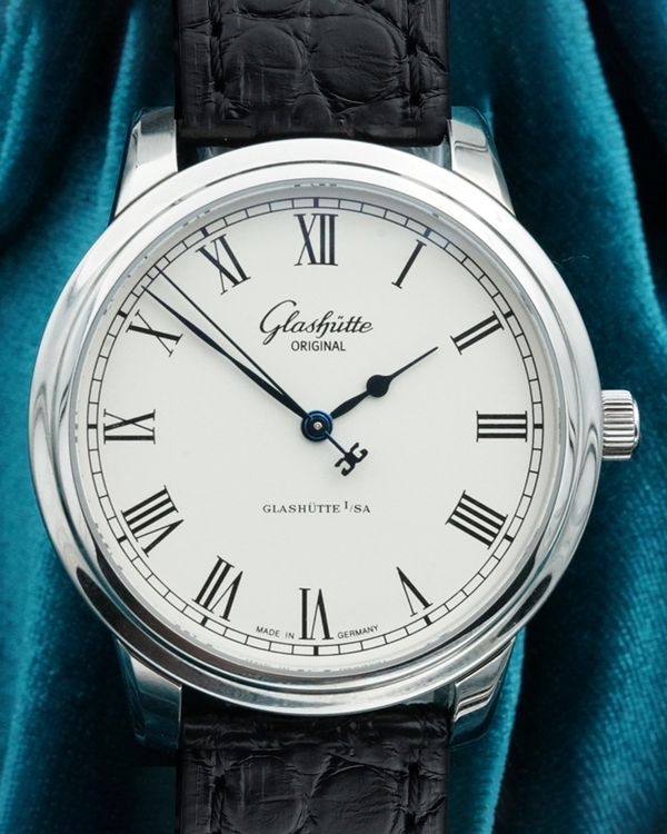 2025 Glashütte Original Senator Automatic 40MM Silver Dial Leather Strap (1-39-59-01-02-04)