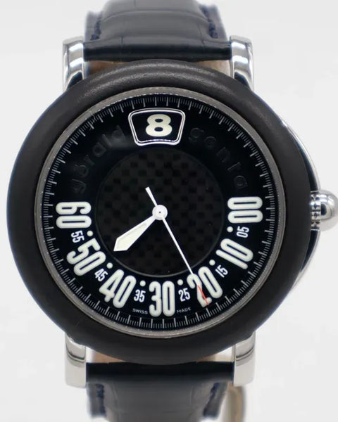 Gérald Genta Arena Bi-Retro Sport Jumping 41MM Carbon Fiber Dial