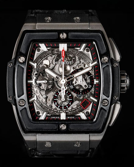 2018 Hublot Spirit of Big Bang 42MM Skeleton Dial Rubber Strap (641.NM.0173.LR)