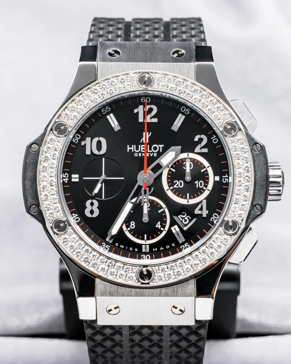 Hublot Big Bang 44MM Black Dial Rubber Strap (301.SX.130.RX.114)